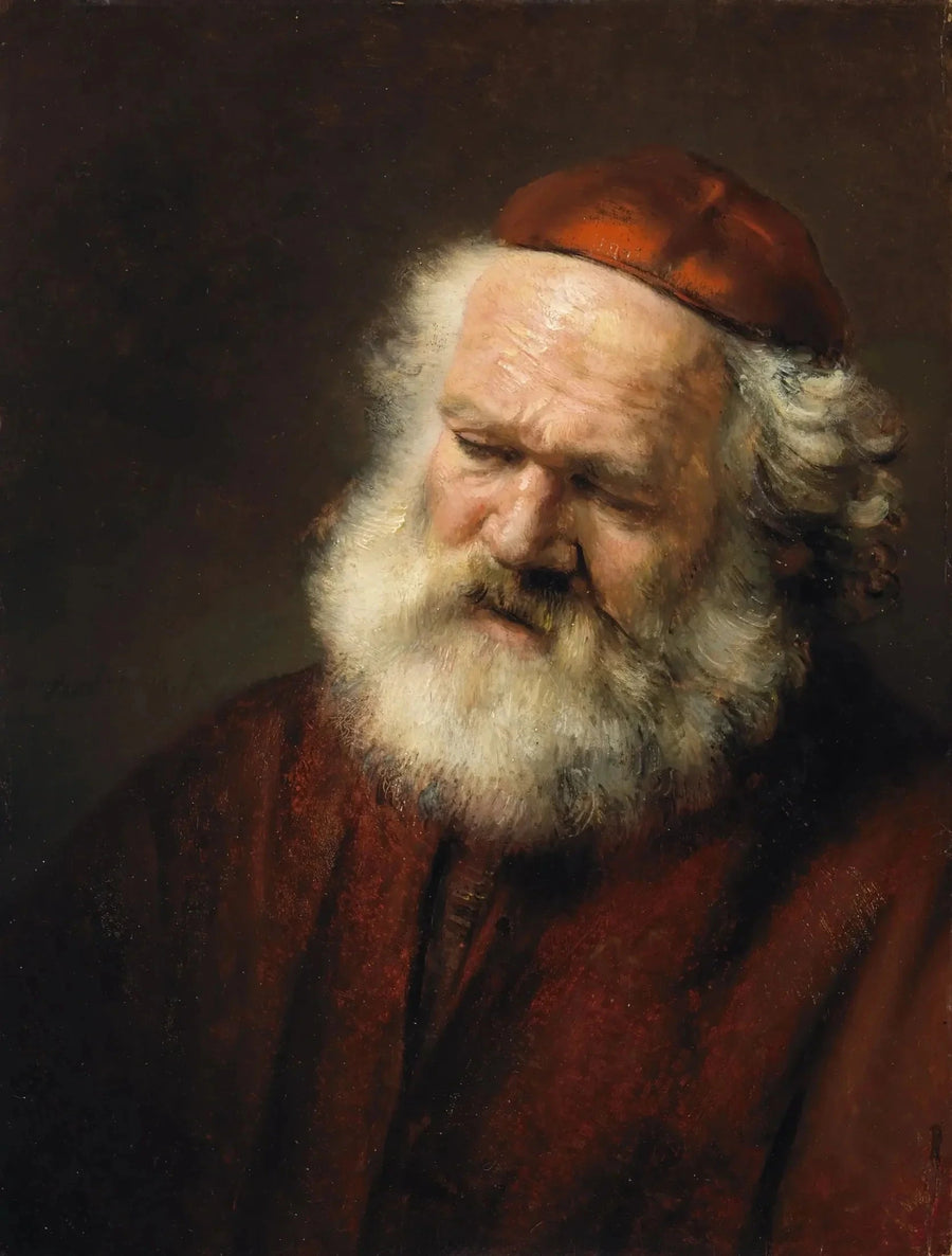 Buste d’un homme coiffé d’un grand chapeau – Willem Drost, vers 1654