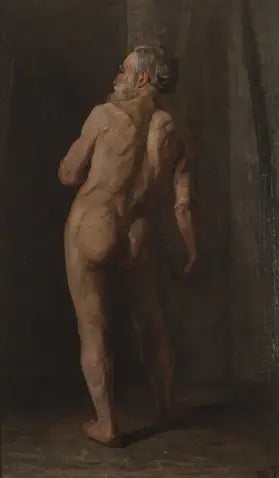 Homme nu debout - Piet Mondrian