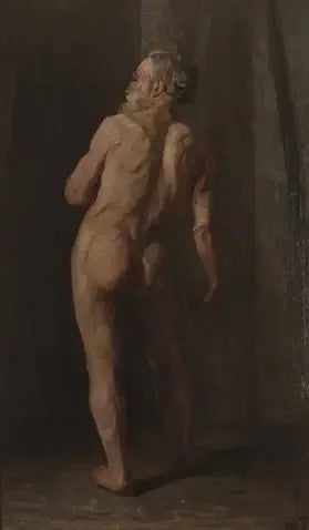 Homme nu debout - Piet Mondrian