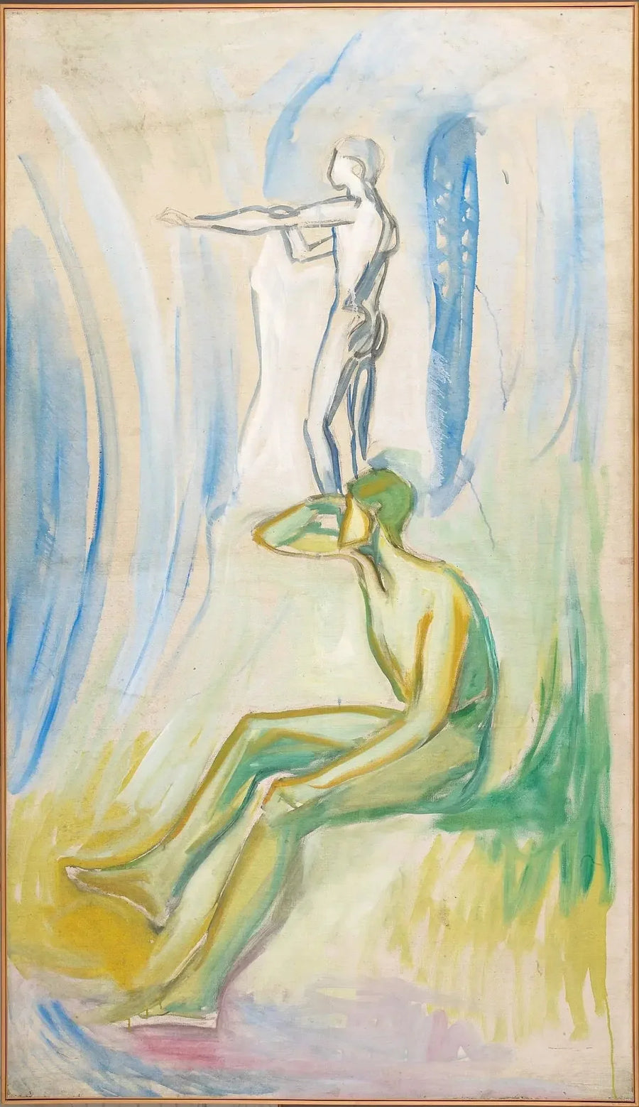 Hommes se tournant vers le soleil - Edvard Munch