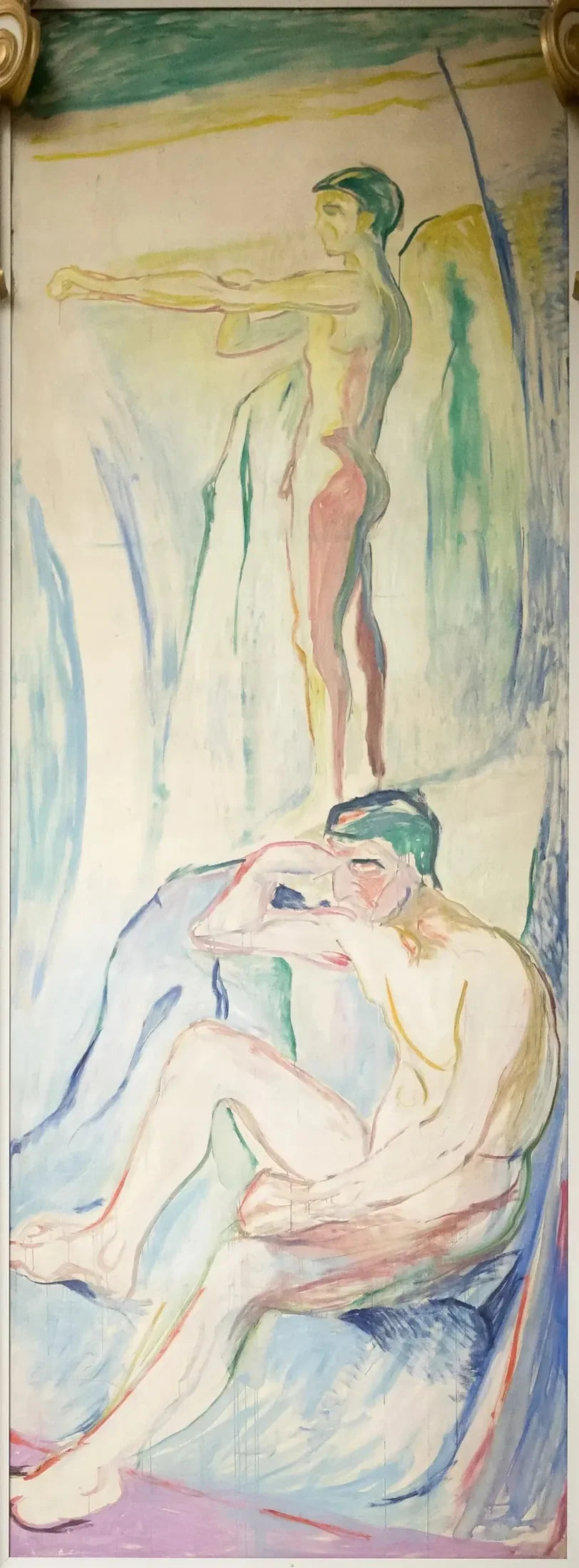 Hommes tournés vers le soleil - Edvard Munch