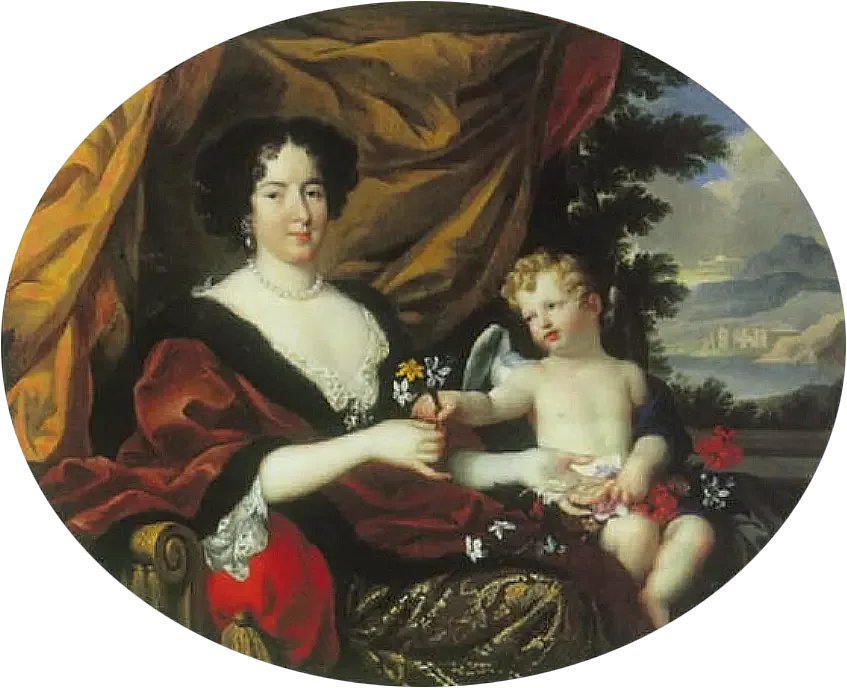 Hortense Mancini - Pierre Mignard image 1 reproduction d’œuvre d’art à l’huile
