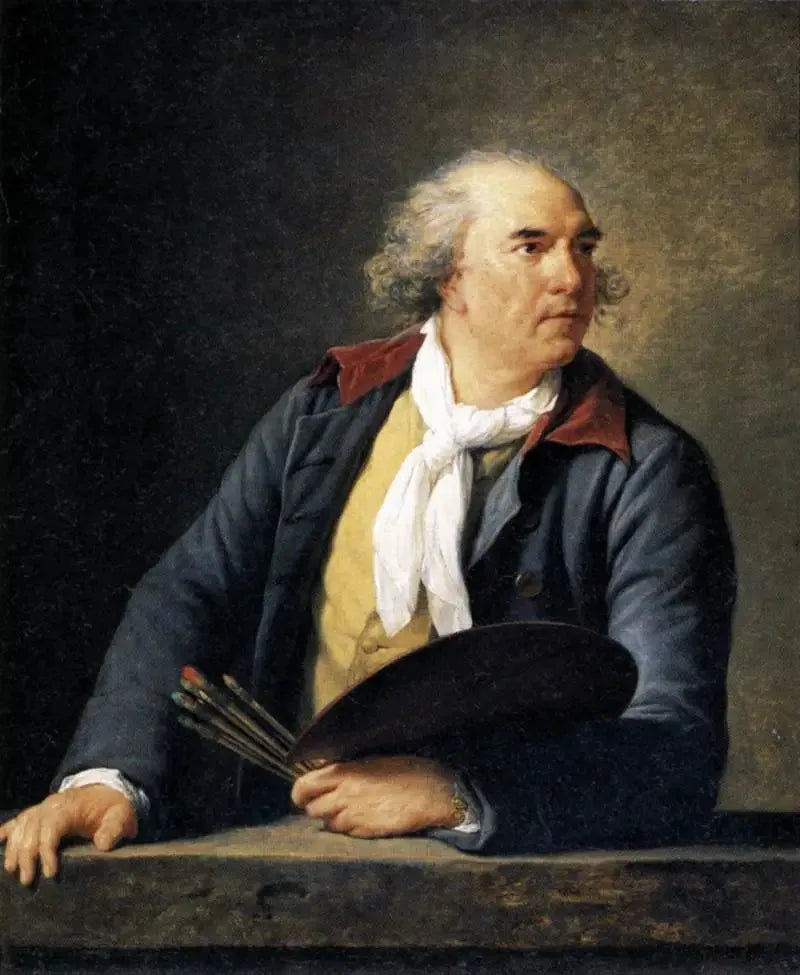 Hubert Robert - Élisabeth Vigée Le Brun image 1 reproduction réalisée par Alpha Reproduction