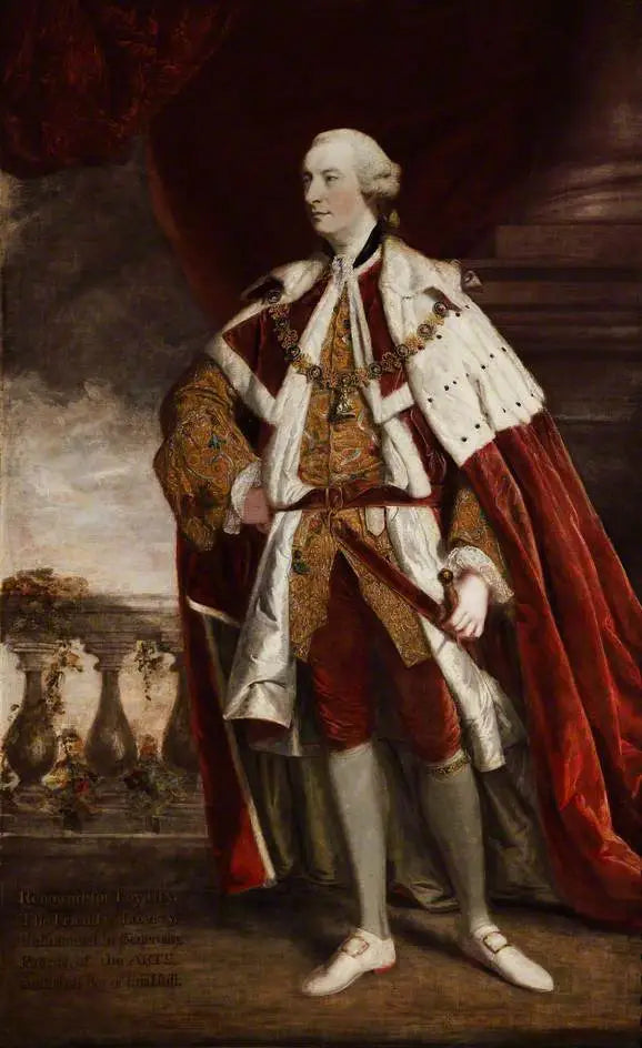 Hugh Percy (1712–1786), comte de Northumberland, plus tard 1er duc de Northumberland - Joshua Reynolds image 1 reproduction d’œuvre d’art à l’huile