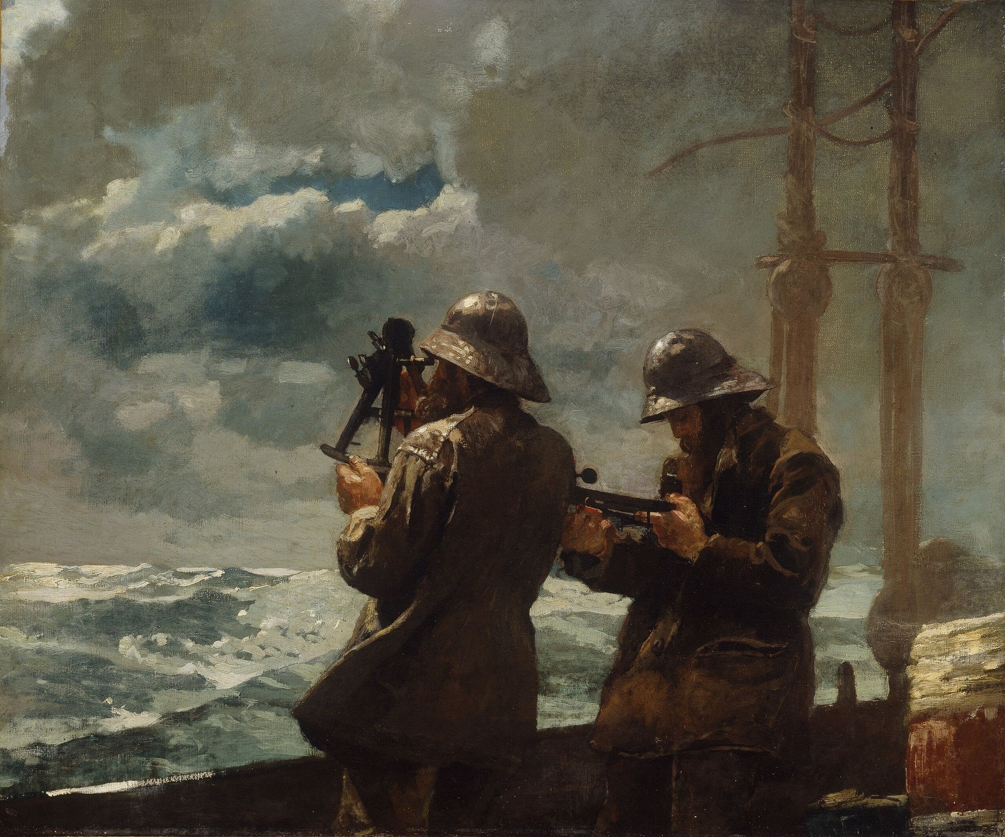 Huit cloches - Winslow Homer image 1 reproduction de peinture à l’huile