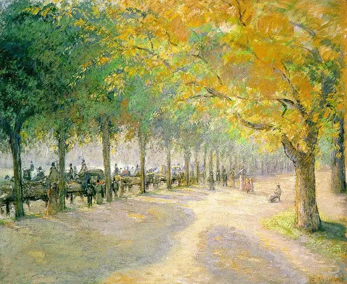 Hyde Park - Camille Pissarro image 1 reproduction réalisée par Alpha Reproduction