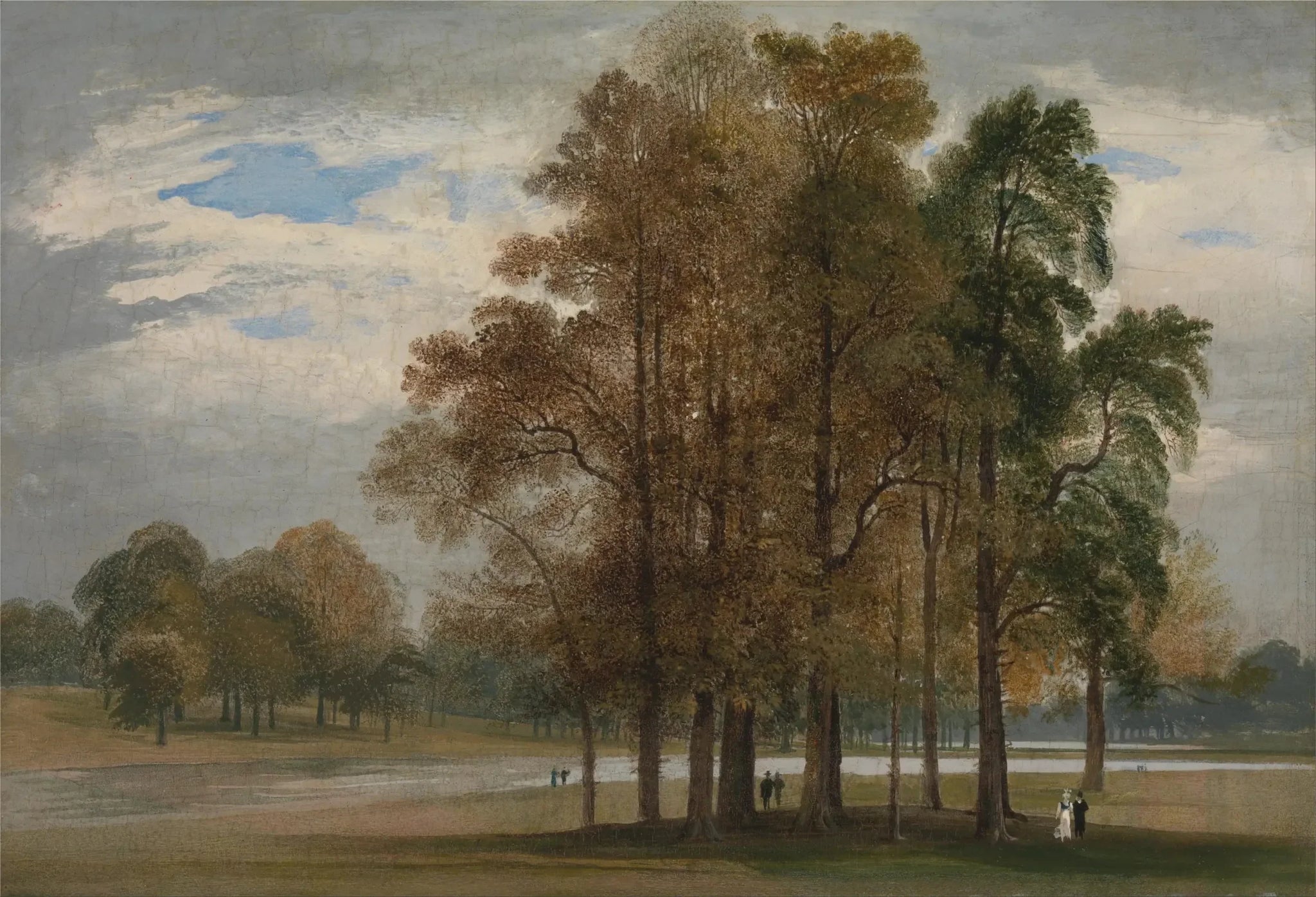 Hyde Park - John Martin image 1 tableau peint à l’huile sur toile