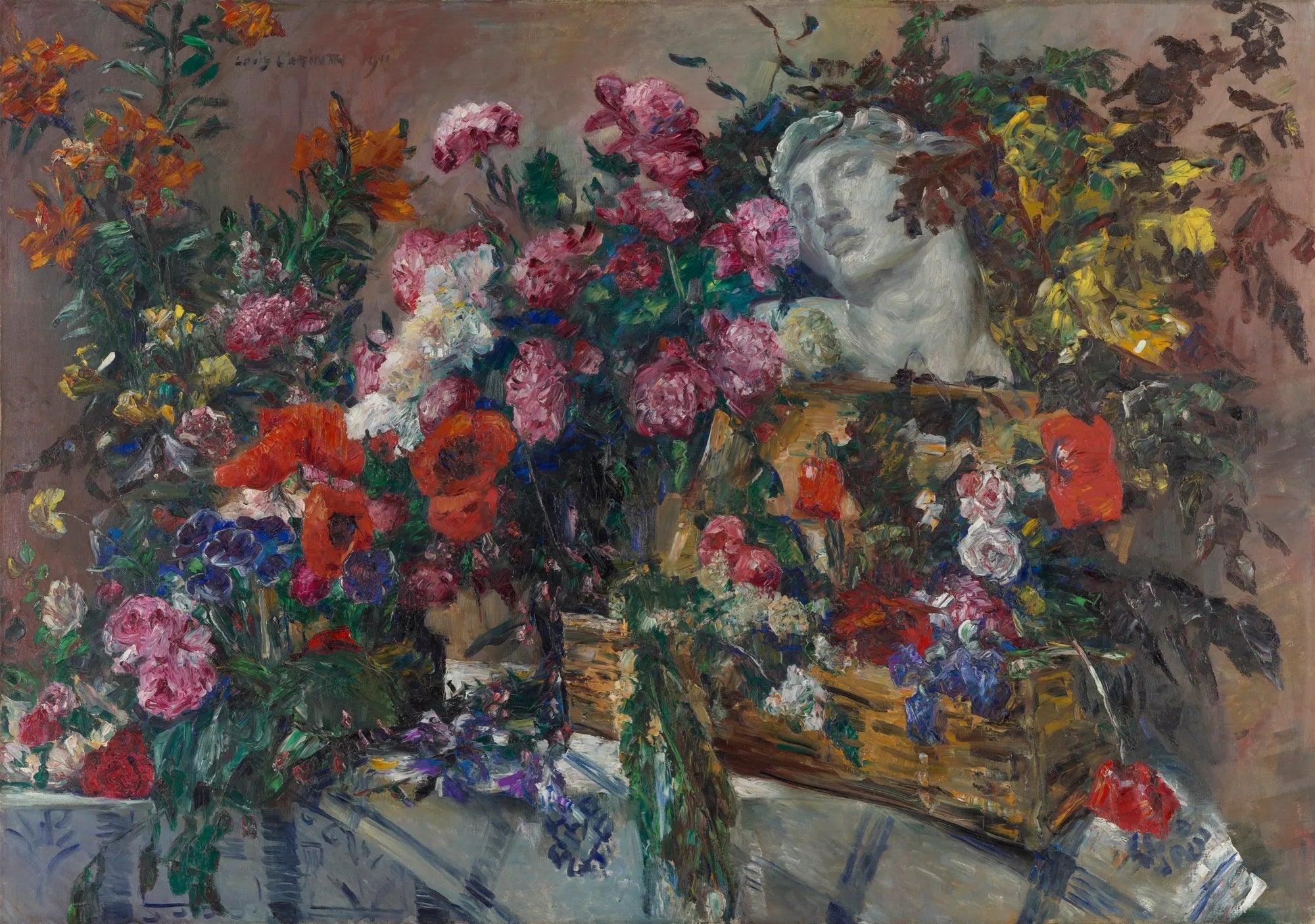 Hymnus an Michelangelo - Lovis Corinth image 1 copie peinte à la main à l’huile