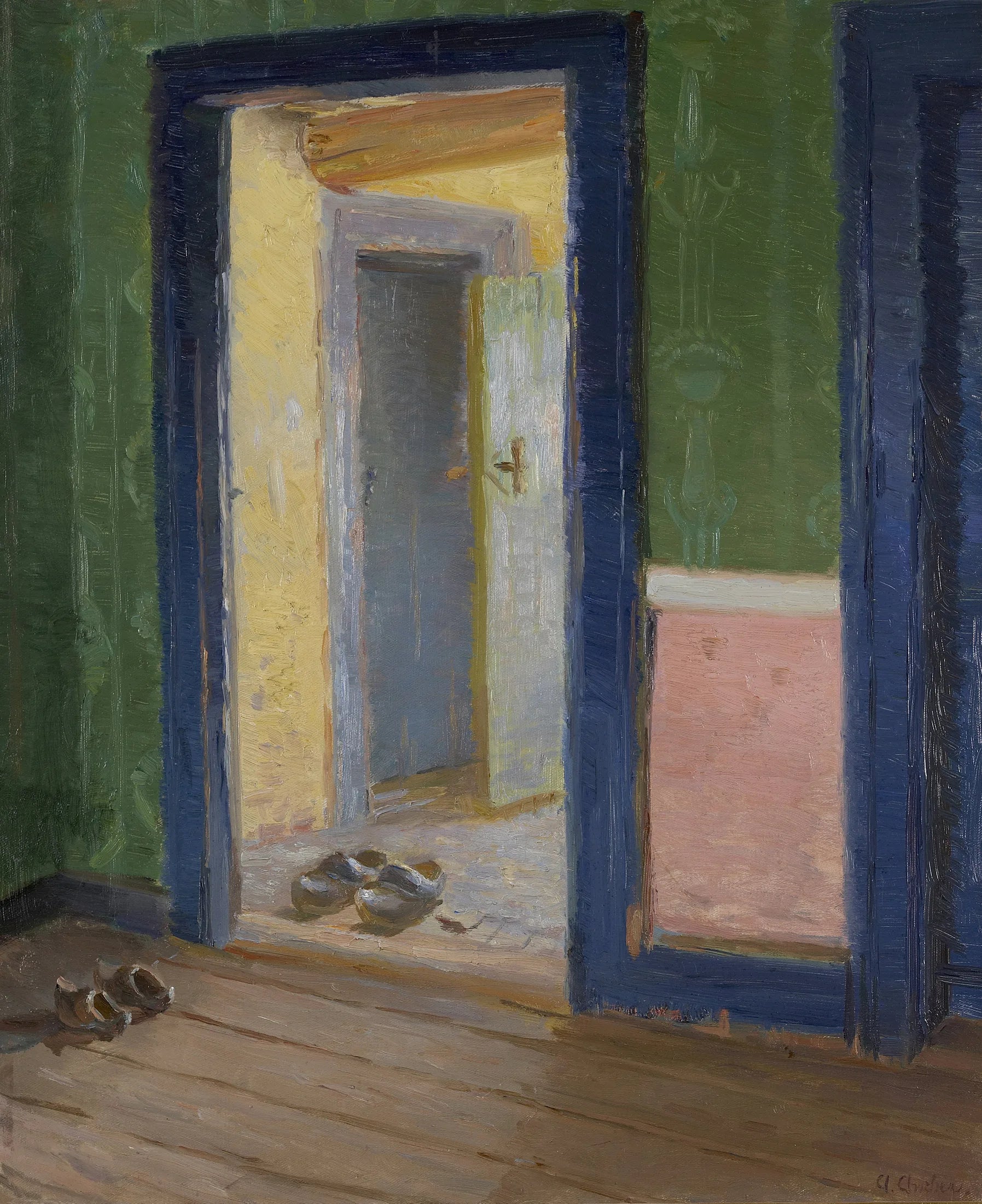 I middagsstunden - Anna Ancher image 1 reproduction de peinture à l’huile