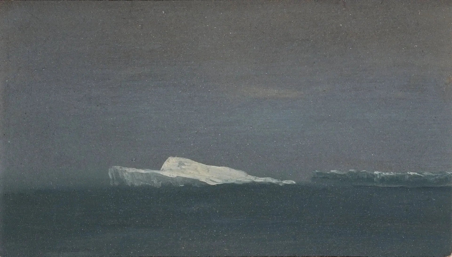 Iceberg - Albert Bierstadt image 1 copie peinte à la main à l’huile