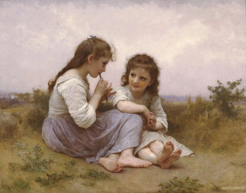 Idylle enfantine - Bouguereau
