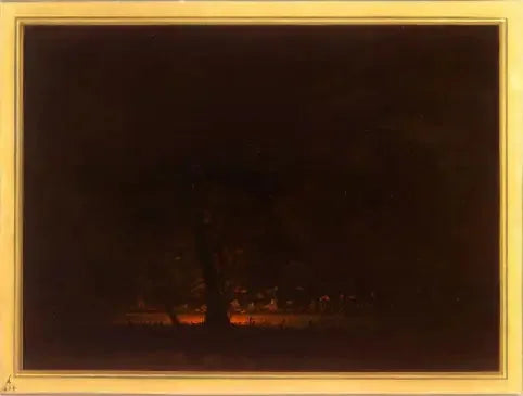 Ignis Fatuus, Rio Uruguay - George Catlin