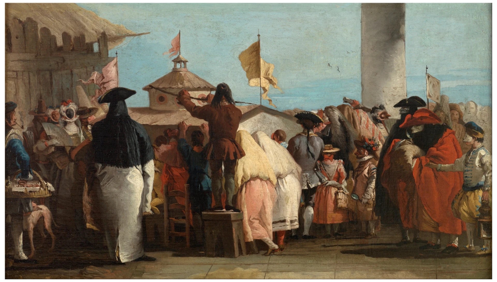 Il mondo novo - Giandomenico Tiepolo