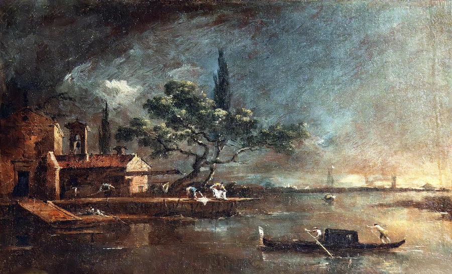 Île d'Ancône - Francesco Guardi