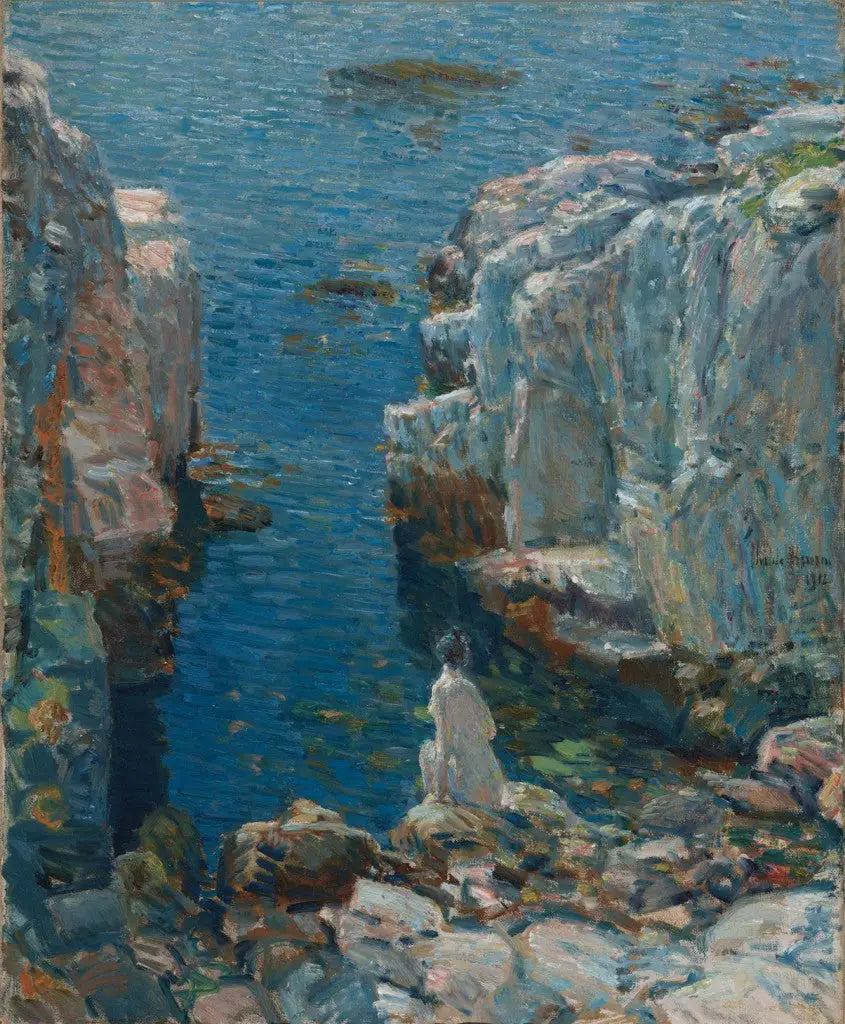 Îles Shoals - Childe Hassam image 1 tableau peint à l’huile sur toile