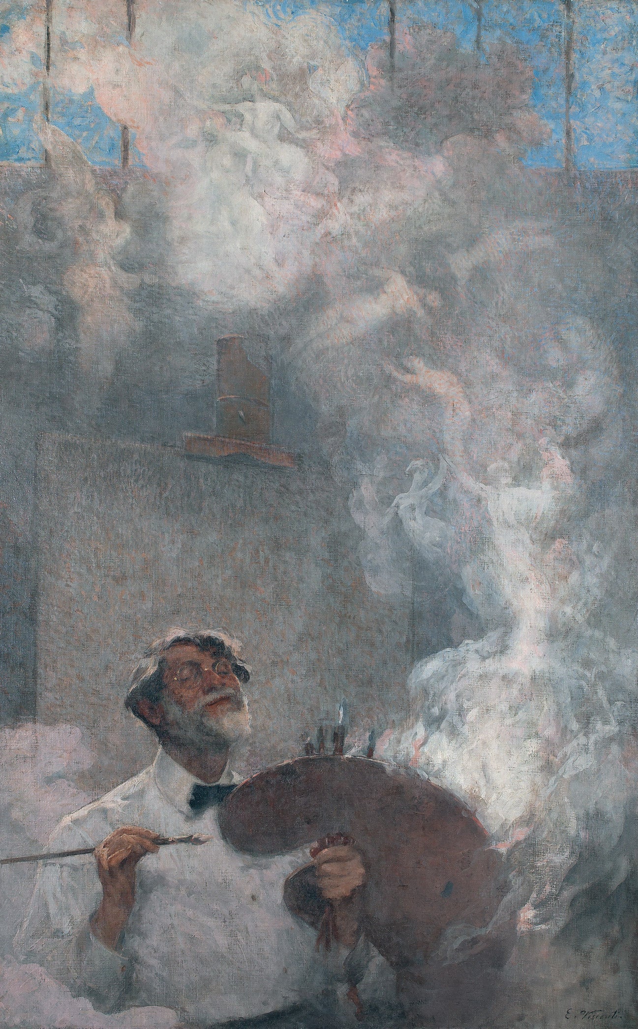 Ilusões perdidas - Eliseu Visconti image 1 copie de tableau peinte à la main