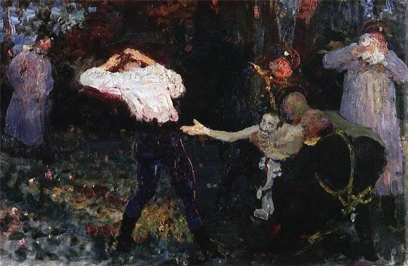 Дуэль. Эскиз - Ilya Repin