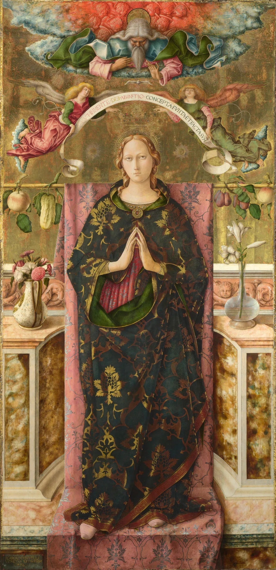 Immaculata par Carlo Crivelli - Carlo Crivelli image 1 reproduction artisanale de tableau