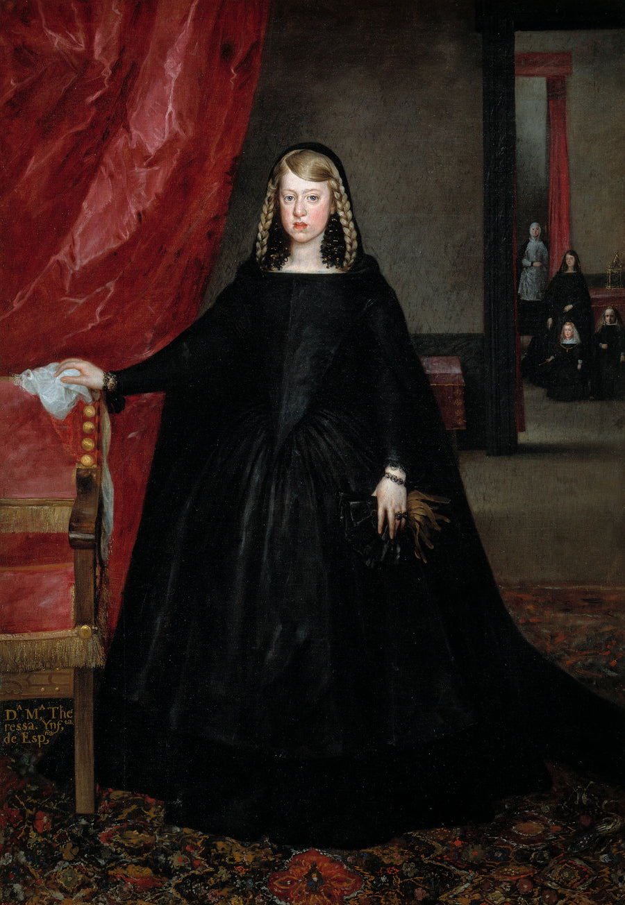 L’Impératrice Marguerite d’Autriche en deuil - Juan Bautista Martínez del Mazo