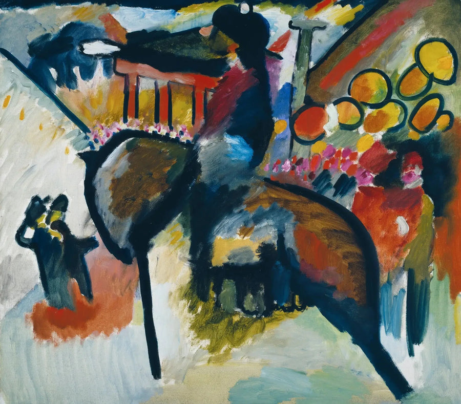 Impression IV (Gendarme) - Vassily Kandinsky