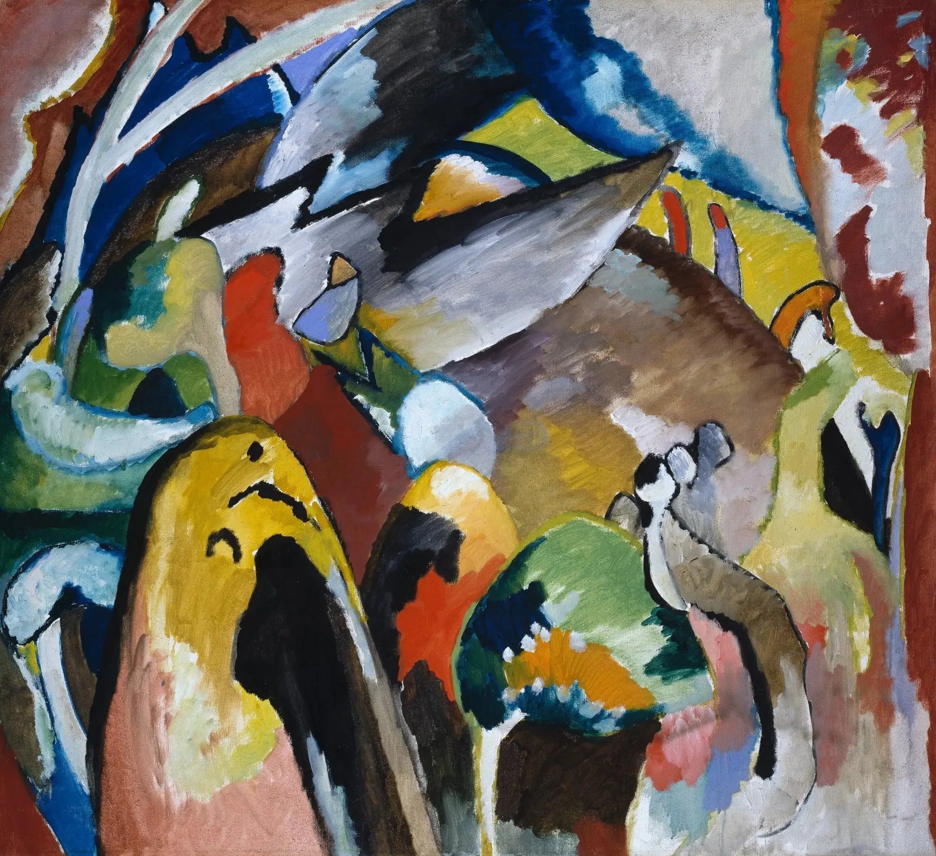 Improvisation 19a - Vassily Kandinsky image 1 reproduction de peinture à l’huile