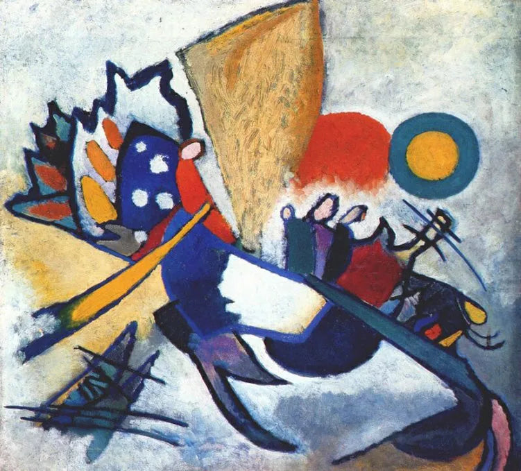 Improvisation 209 - Vassily Kandinsky image 1 reproduction de peinture à l’huile