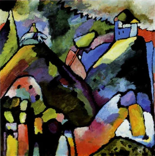 Improvisation 9 - Vassily Kandinsky image 1 reproduction de peinture à l’huile