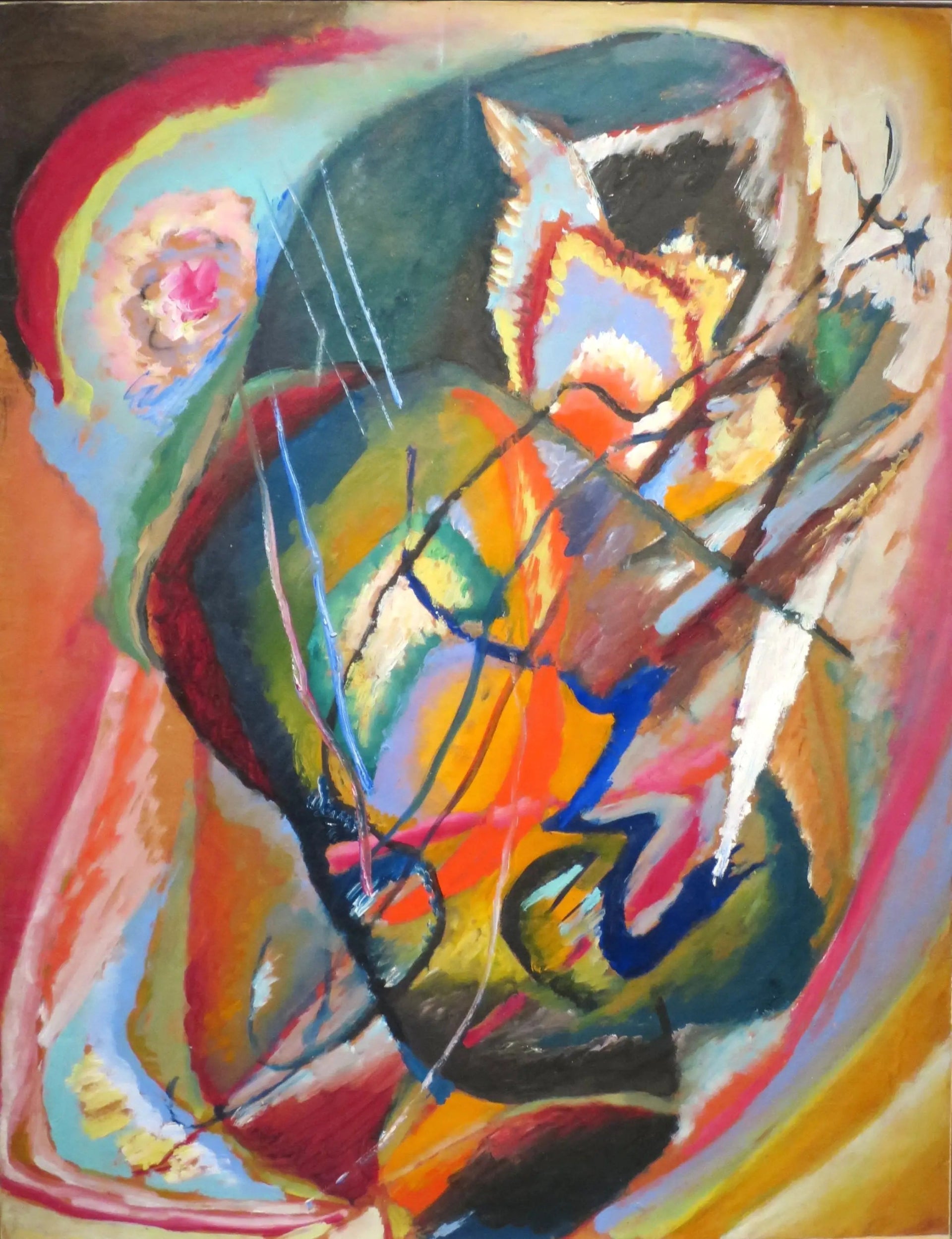 Improvisation sans titre III - Vassily Kandinsky image 1 copie de tableau peinte à la main