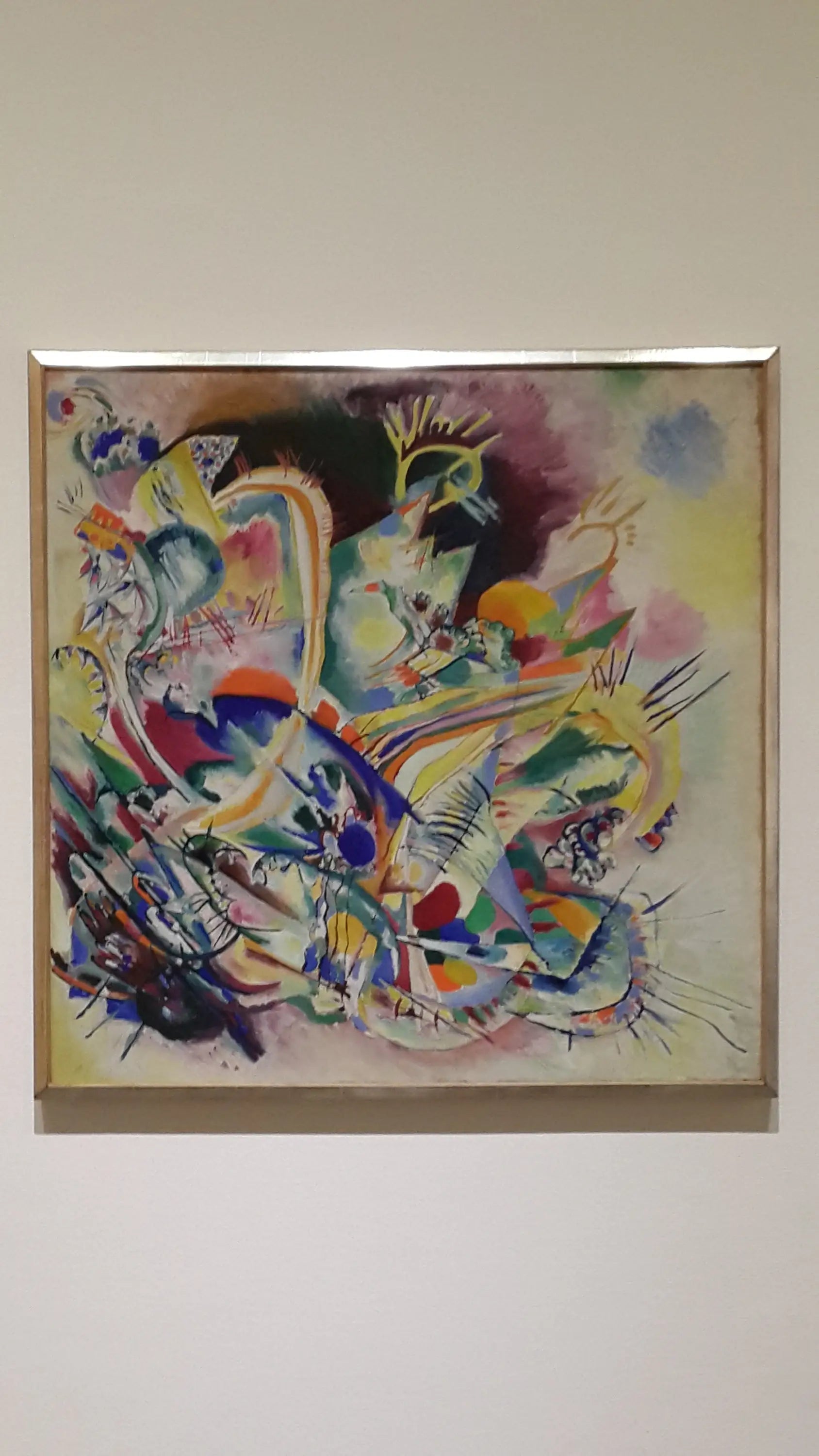 Improvisation sans titre - Vassily Kandinsky image 1 reproduction artisanale de tableau