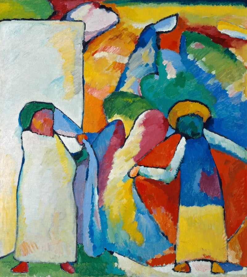 Improvisation VI (Africaine) - Vassily Kandinsky