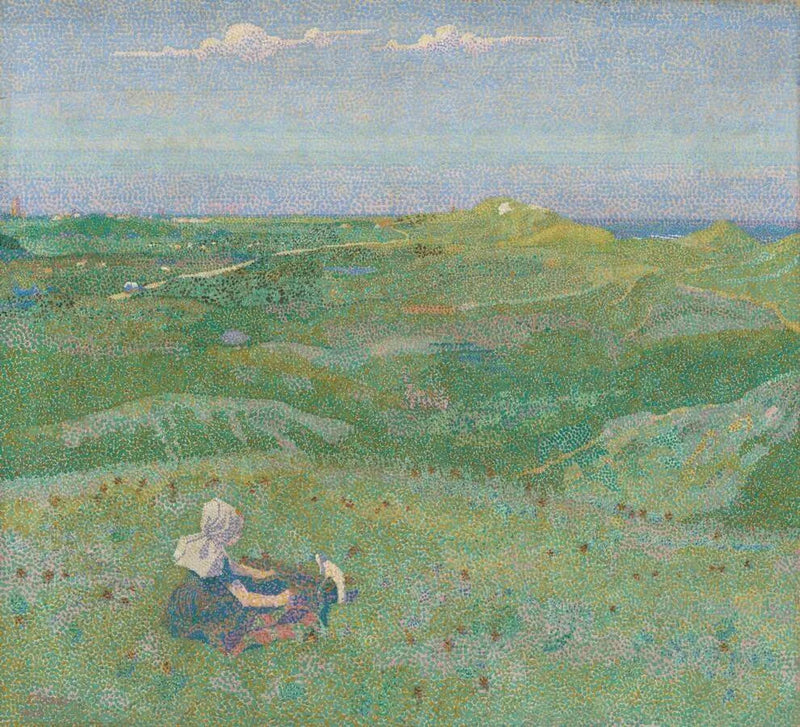 In de duinen te Domburg - Jan Toorop