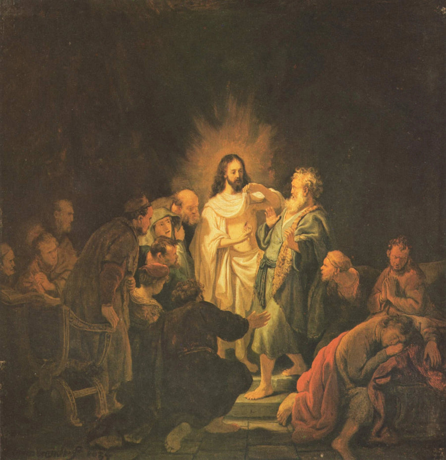 L’Incrédulité de saint Thomas – Rembrandt