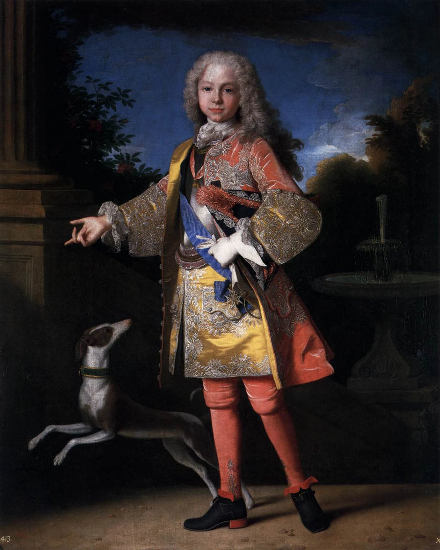 L'infant Ferdinand, prince des Asturies, vers 1723 - Jean Ranc