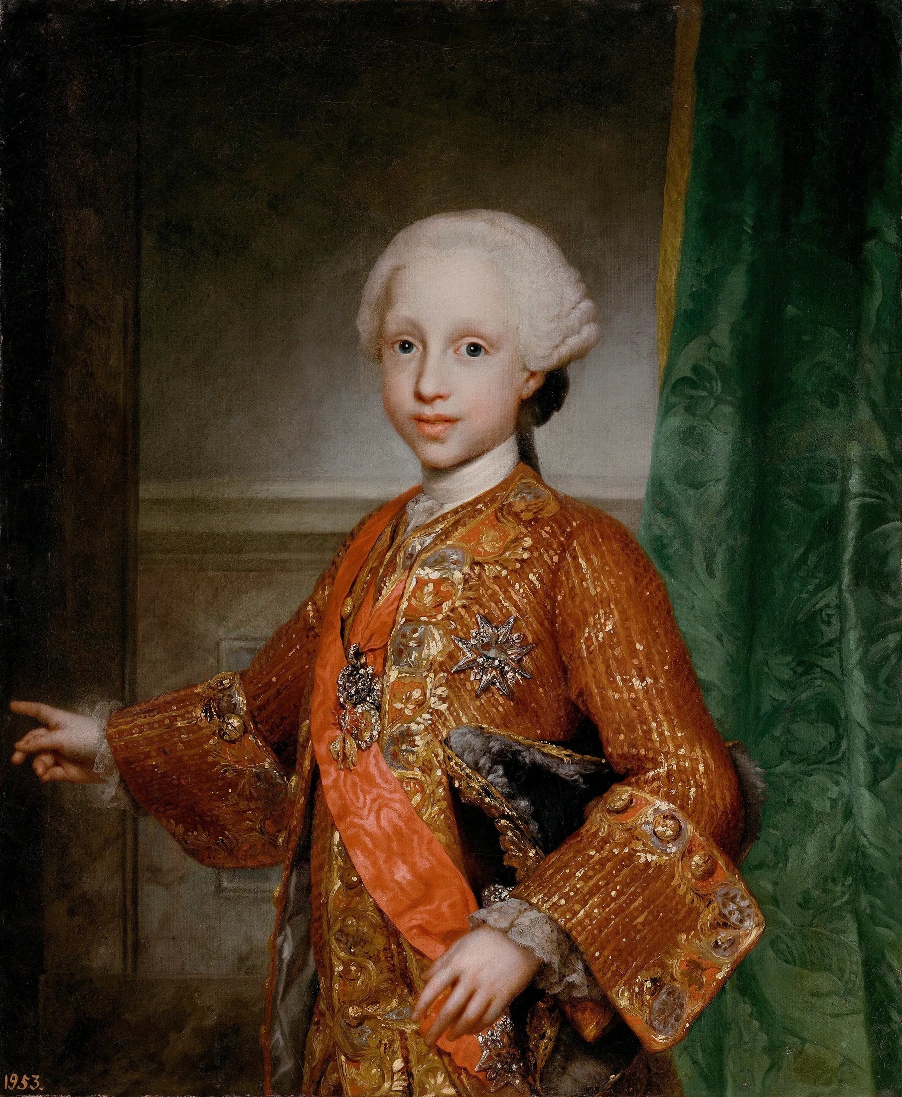Infant Francisco Javier d'Espagne (1757-1771) - Anton Raphael Mengs image 1 reproduction réalisée par Alpha Reproduction