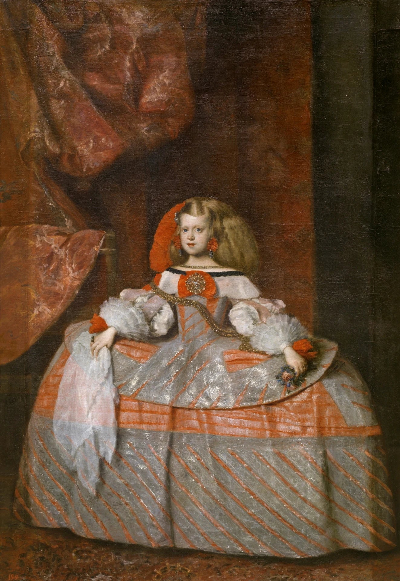 L'Infante Marguerite d'Autriche - Juan Bautista Martínez del Mazo