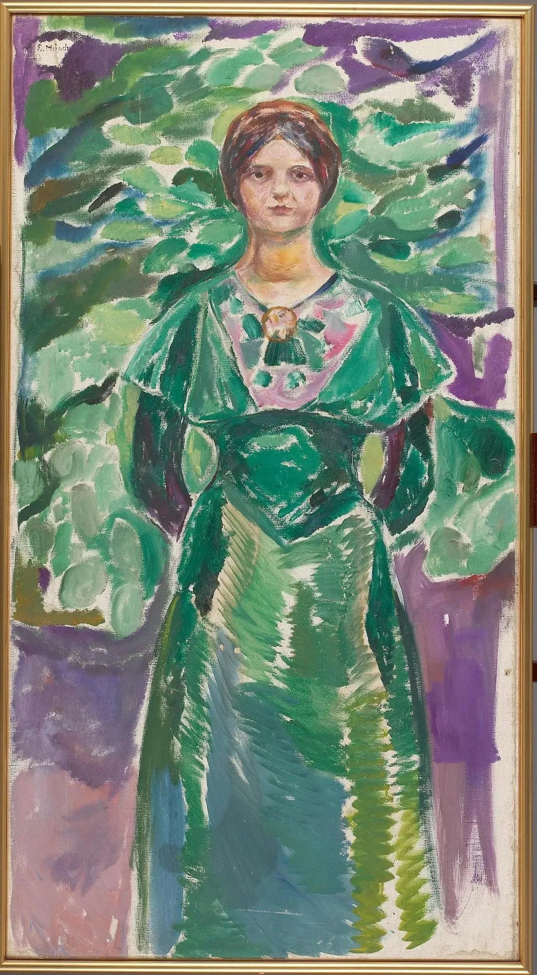 Ingeborg Kaurin - Edvard Munch image 1 copie de tableau peinte à la main