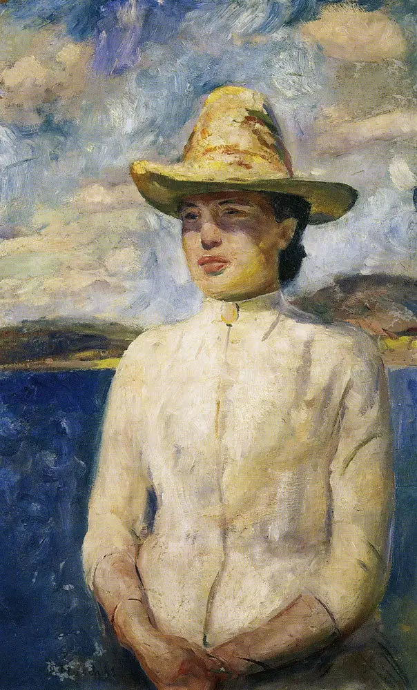 Inger au soleil - Edvard Munch