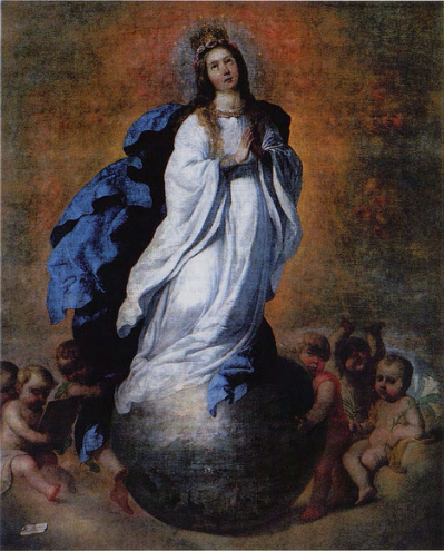 Inmaculada Concepción (Zurbarán, 1658) - Francisco de Zurbarán