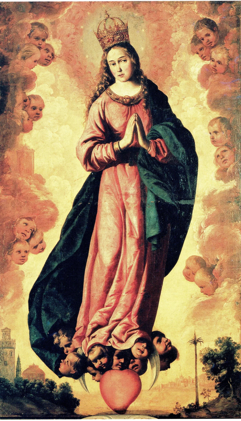 Inmaculada (Zurbarán, Catedral de Sevilla) - Francisco de Zurbarán