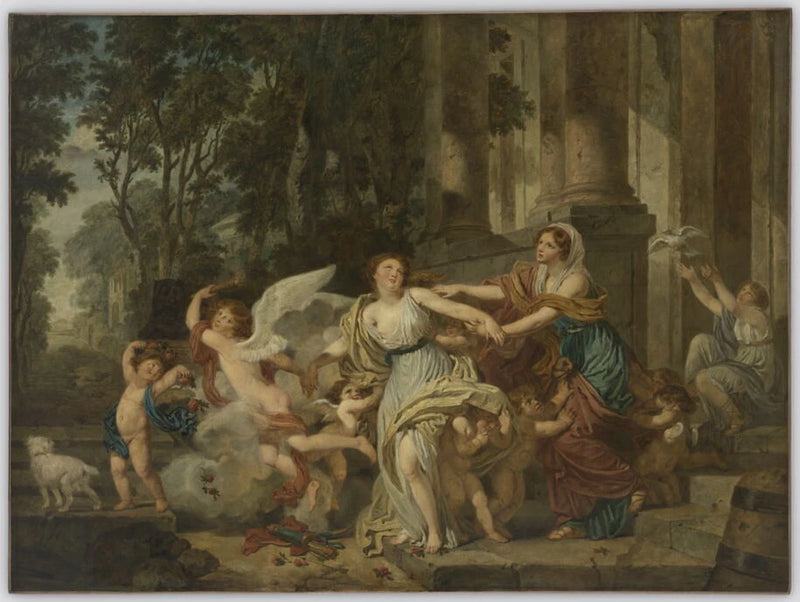 L'Innocence entraînée par l'Amour ou Le Triomphe de l'Hymen - Jean-Baptiste Greuze