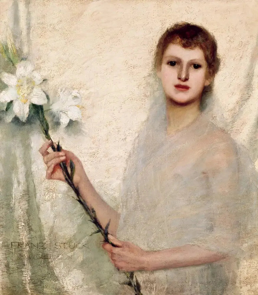 Innocence - Franz Von Stuck image 1 reproduction réalisée par Alpha Reproduction