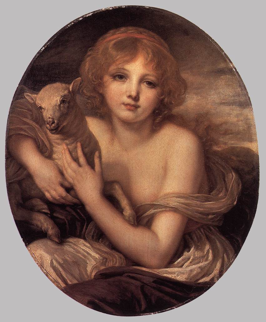 Innocence - Jean-Baptiste Greuze image 1 copie de tableau peinte à la main