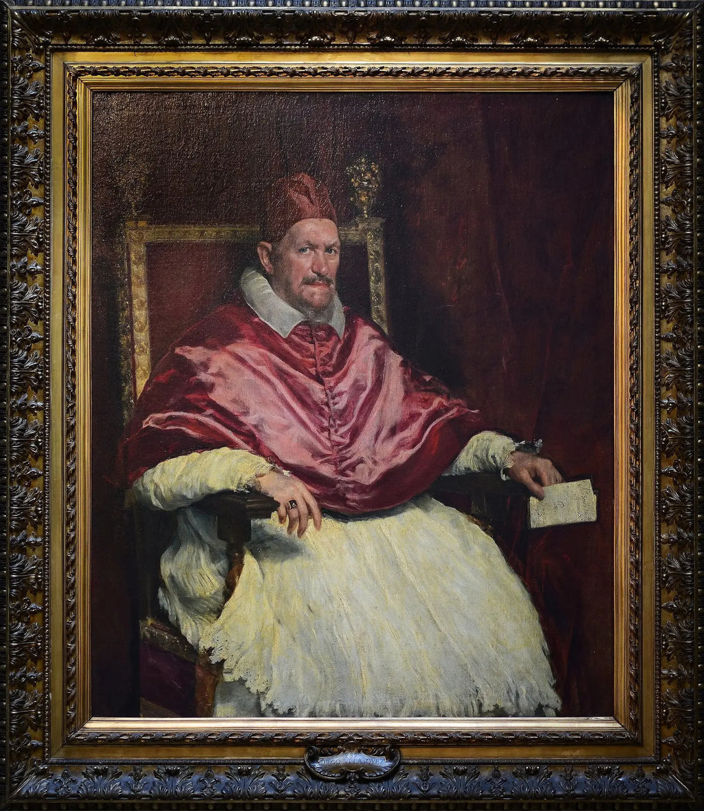 Innocent X - Diego Velázquez image 2 reproduction artisanale de tableau