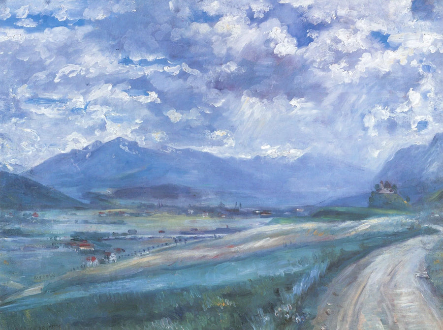 Inntal-Landschaft - Lovis Corinth