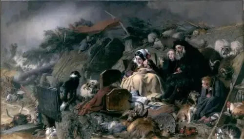 Inondations dans les hautes terres - Edwin Henry Landseer