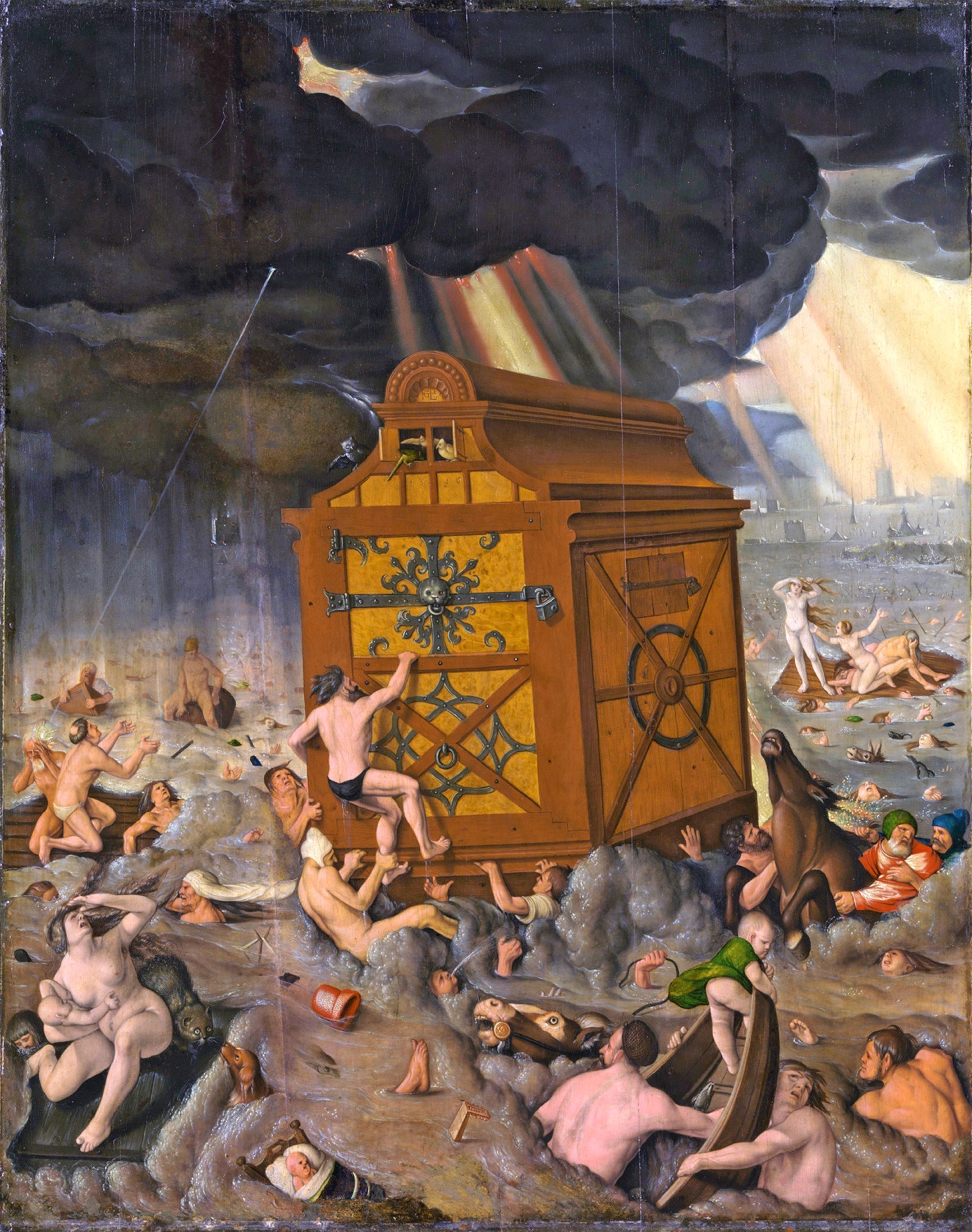 Inonder - Hans Baldung Grien image 1 copie peinte à la main à l’huile