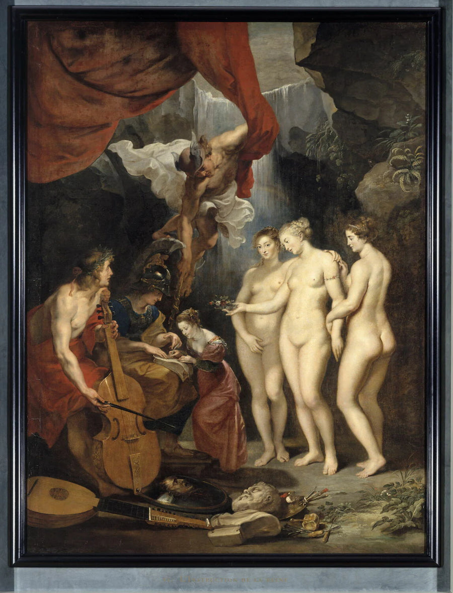 L'Instruction de la reine - Peter Paul Rubens