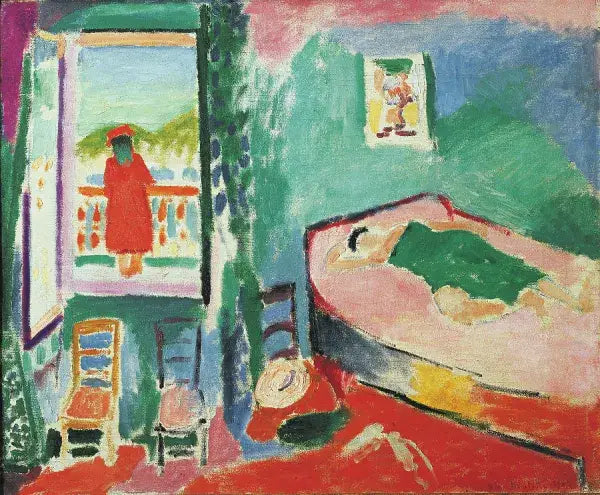 Intérieur à Collioure (La Sieste) - Henri Matisse image 1 reproduction artisanale de tableau