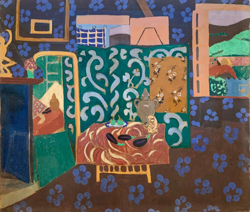 Intérieur aux aubergines - Henri Matisse