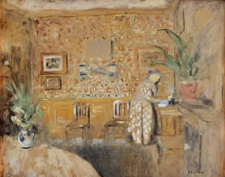 Intérieur aux deux chaises - Édouard Vuillard